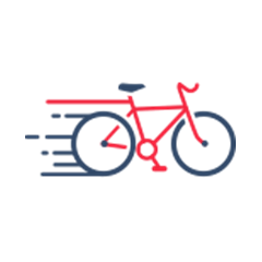 Cycling Jersey Red Yellow cycle image